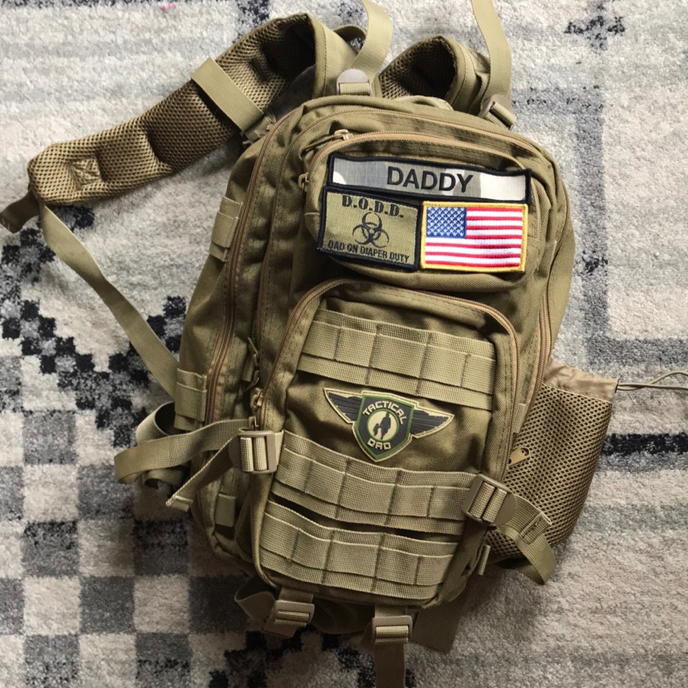 Tactical Diaper backpack for dad